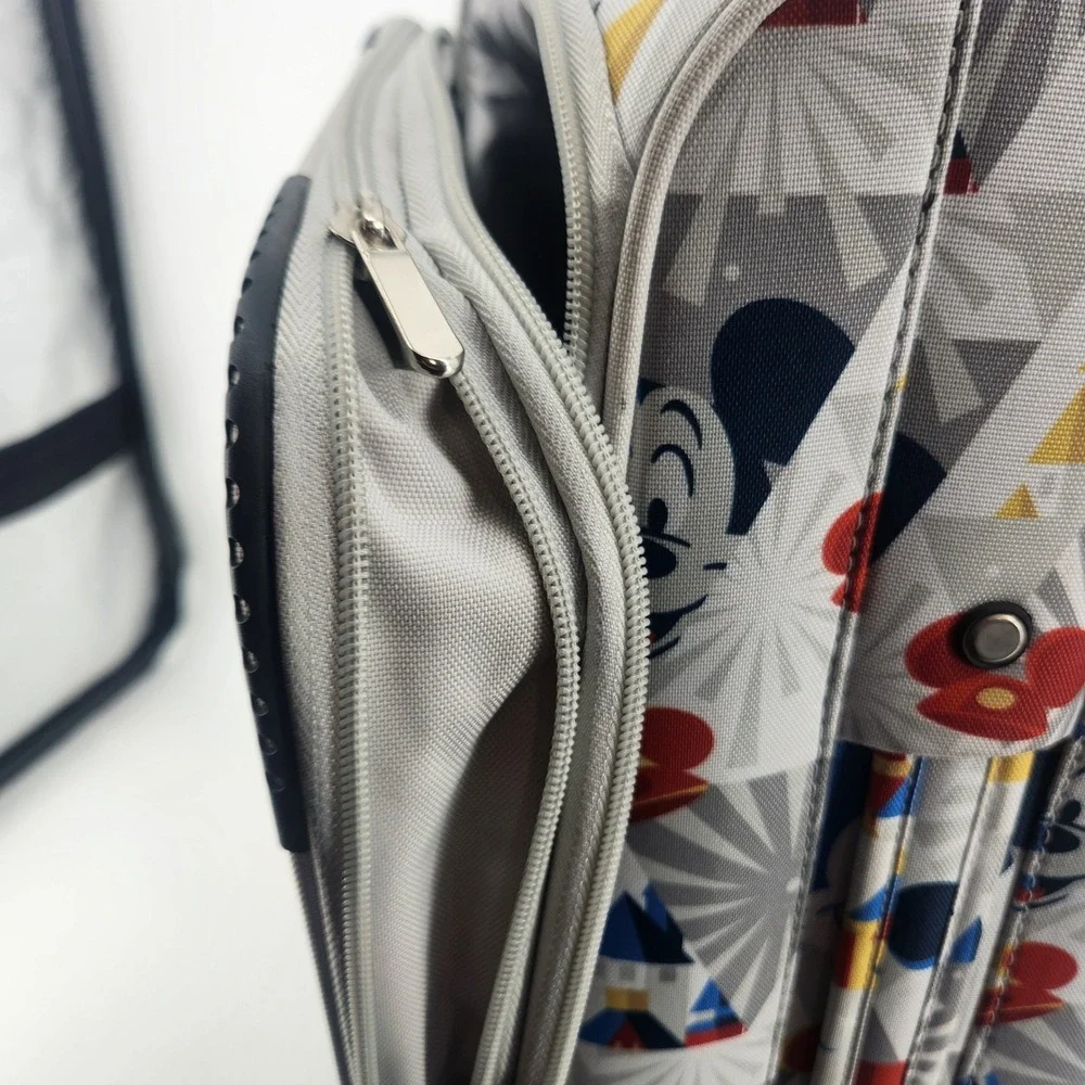 Disney Parks Mickey Mouse Castle Spinner Suitcase Carry On 21 Inch Luggage